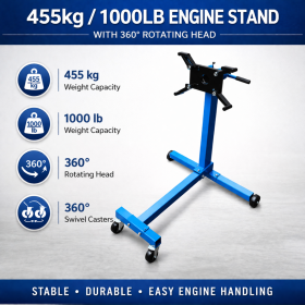 455kg Engine Stand 1000lb Rotating Motor Engine Repair Stand