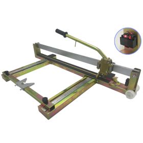 800mm Manual Tile Cutter - Laser Guide - Steel Construction