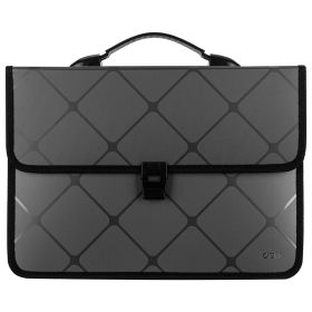 Deli A4 Document Briefcase Folder with Buckle & Handle - Office Filing