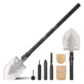 Deli Multi-function Folding Military Shovel Outdoor Camping Survival Tool Kit 