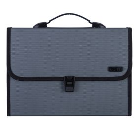 Deli A4 Expanding File Folder 13 Pocket with Handle - Office Filing