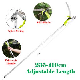 4.1m Teliscopic Pole Pruner and Saw Tree Branch Trimmer