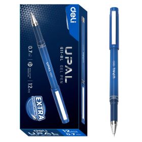  12PC Gel Pen Set 0.7mm Bullet tip BLUE EG11-BL