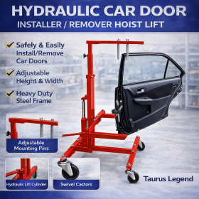 Hydraulic Car Door Installer Remover Hoist Lift Adjustable Door Stand