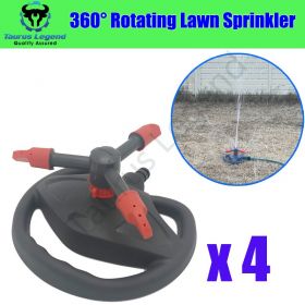 4PC 3-Arm Sled Rotating Water Sprinkler