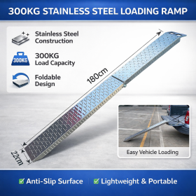 300kg Stainless Steel Dirt Bike Loading Ramp