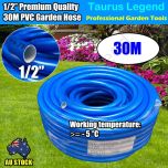 30M PVC 1/2" Garden Water Hose Kink Resistant
