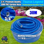30M PVC 3/4" Thick Garden Water Hose Kink Resistant 