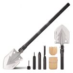 Deli Multi-function Folding Military Shovel Outdoor Camping Survival Tool Kit