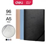 Classic Hard Cover Squared Notebook 192 Pages A5 Assorted Color