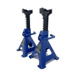 2PC 3000kg Ratchet Type Axle Jack Stands 298-428mm AS 2615:2016