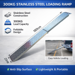 300kg Stainless Steel Dirt Bike Loading Ramp