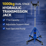 1000kg Dual Stage Hydraulic Transmission Jack Gearbox Hoist Lift