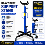 500kg Hydraulic Transmission Jack Foot Pedal Gearbox Hoist Lift