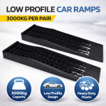 3000kg Antiskid Low Profile Car Ramps Set ANZ Standard