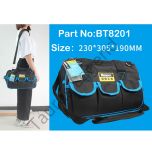 Portable Durable Oxford Cloth Tool Bag with Pockets 230 x 305 x 190mm